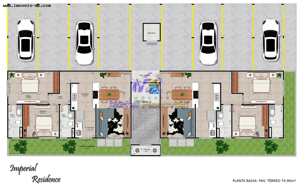 Apartamento, 2 quartos, 74 m² - Foto 30